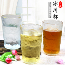 Net red glass glacier cup ice pattern cup high-value ins wind coffee cup beer cup whiskey juice drink cup