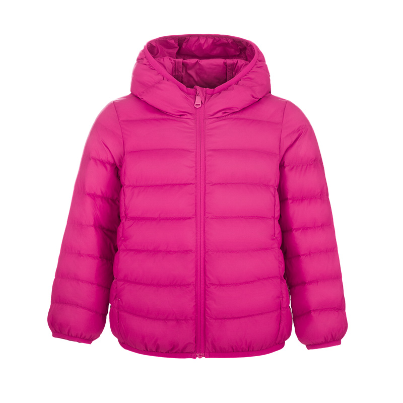 Xuống Jacket Air trẻ em Gofan Quần áo trẻ em 2019 mới chính thức Boy Authentic Girls mỏng trắng vịt xuống Mùa