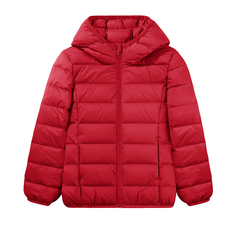 Xuống Jacket Air trẻ em Gofan Quần áo trẻ em 2019 mới chính thức Boy Authentic Girls mỏng trắng vịt xuống Mùa