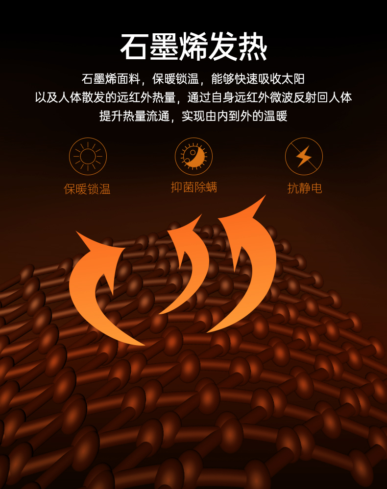 高梵 儿童 石墨烯抑菌 90白鸭绒羽绒服 图4