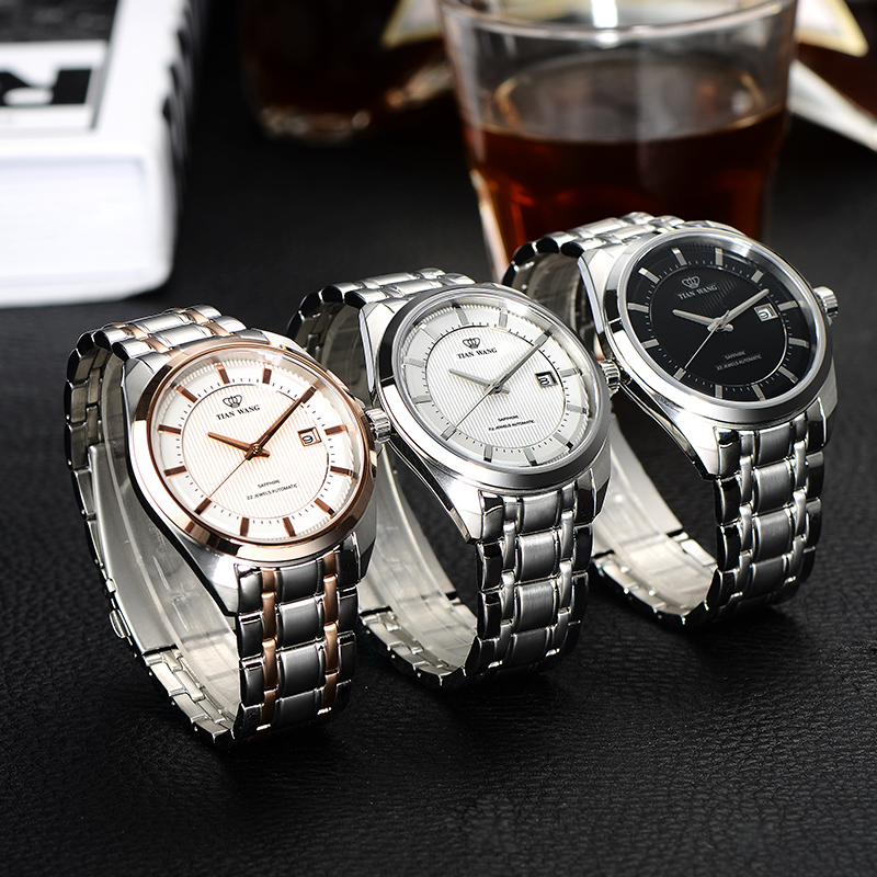 Bracelet montre pour homme TIAN WANG  TIANWANG - Ref 3272036 Image 4