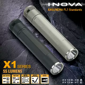 American AINUO China flashlight INOVA X1DM LED flashlight strong light flashlight outdoor lighting