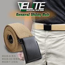 United States Elite General Utility service belt tactical belt nylon belt outdoor belt