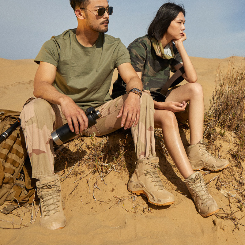 LOWA hiking shoes women GTX waterproof anti-slip ZEPHYR outdoor T light breathable abrasion resistant tactical midcylinder hiking shoes