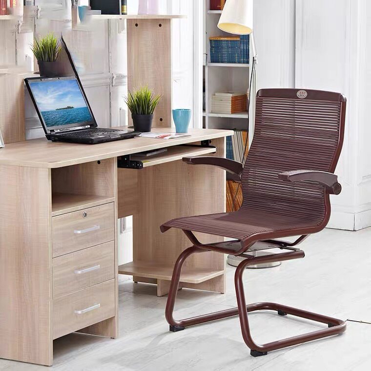 Office chair Mahjong chair special computer chair backrest waist protection engineering chair bow seat multifunctional conference room chair