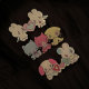 Onionion* Bird Bird One Animal Companion Healing Hairpin Hair Clip Set Original Illustration Cute Soft Girl
