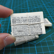 1 12 soldiers scene mezco accessories figma newspaper magazine 6 inch ob11 body shf hand model neca