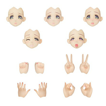 Domestic xinhao accessories Mizusase Shizue movable doll figma swimsuit water plain body shf hand-made model