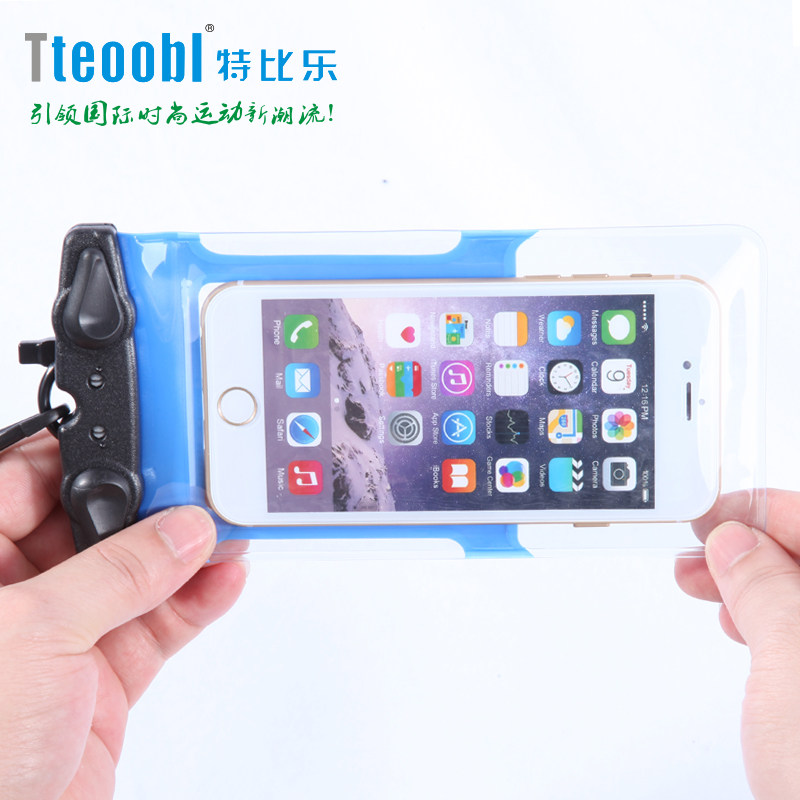 Tobile mobile phone waterproof bag Apple 7 6plus universal Huawei touch screen neck bag hot spring swimming diving cover