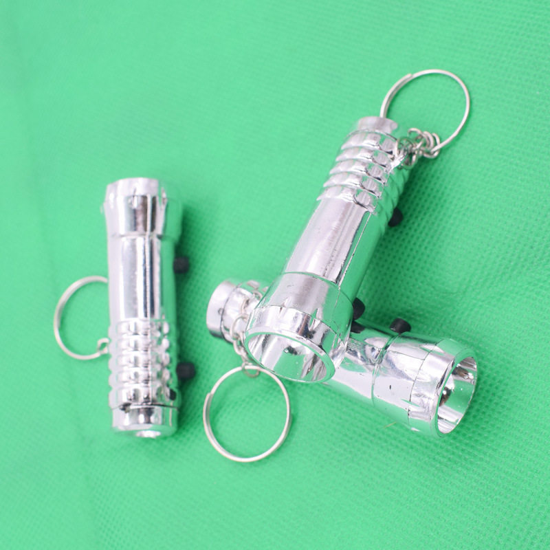 Mini flashlight dual-purpose lamp one-yuan store two-yuan store stall supply wholesale banknote detection lamp key pendant