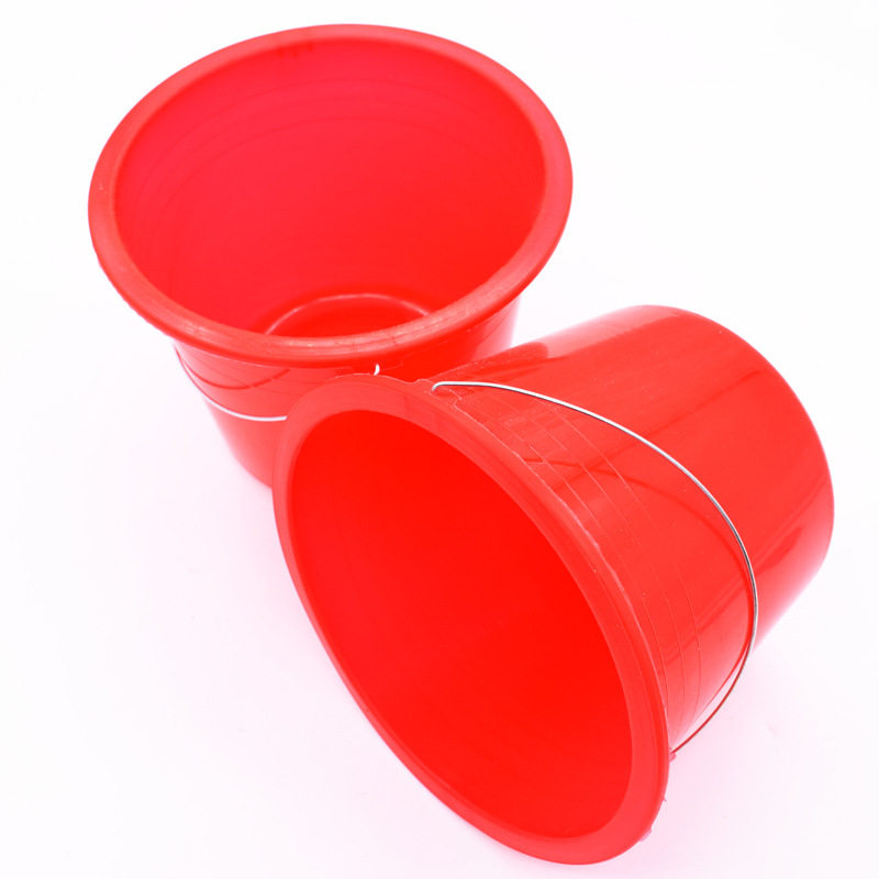 Small bucket with no lid plastic bucket Beach bucket One dollar store Two yuan store stall supply small household portable bucket