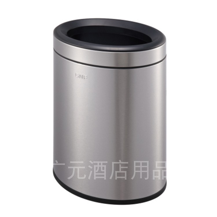 Garbage bin Household 6L 8L 12L Living room kitchen powder room Double layer baking paint Creative office Hotel without cover