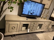 Meart Furniture Morly Impression TV Cabinet American Country Solid Wood Oak Living Room Customized