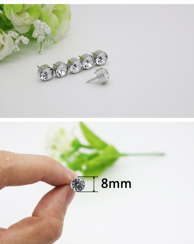 Thời trang kim loại trâm cài rhinestone cổ áo pin khóa cổ nam pha lê pin cổ áo cổ áo clip nữ cổ áo trang trí ghim cài áo vest nam