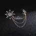 Phiên bản Nhật Bản và Hàn Quốc cổ điển bánh lái neo thủy triều nam trâm - Trâm cài cài áo chanel Trâm cài