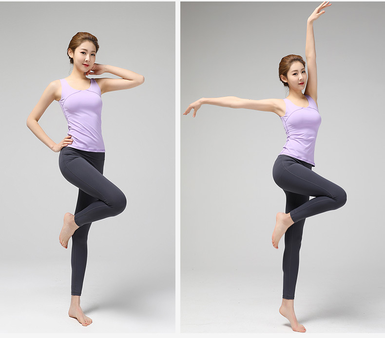 Tình yêu Liaobu Mùa Xuân Mùa Hè Mỏng Yoga Mặc của Phụ Nữ Tops Phòng Tập Thể Dục Tập Thể Dục Mặc Cao cấp Yoga Thể Thao Mặc Vest thảm tập yoga 9000