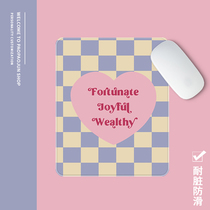 Simple square mouse pad male and female students write desk in the small household computer office anti-skid desk