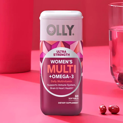 【林依轮直播间】OLLY女性鱼油omega3成人复合维生素进阶多维胶囊