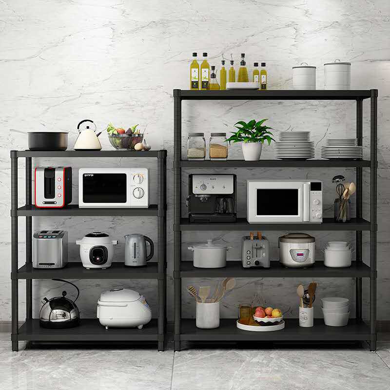Five-layer kitchen rack floor-to-ceiling multi-layer shelf rack household sundries storage pot rack multi-functional