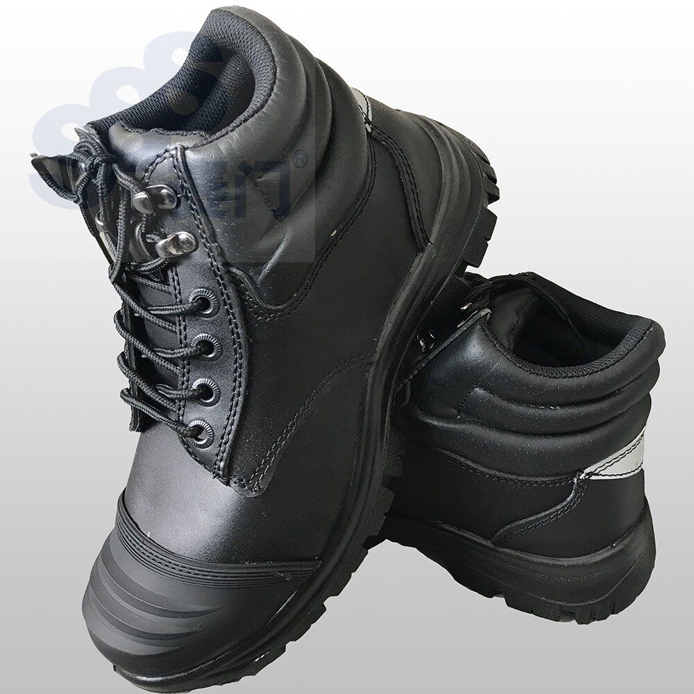 Rescue and rescue boots on the ground