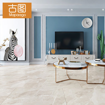 Bathroom tiles Nordic living room toilet kitchen floor tiles Non-slip wear-resistant bathroom modern simple gray wall tiles