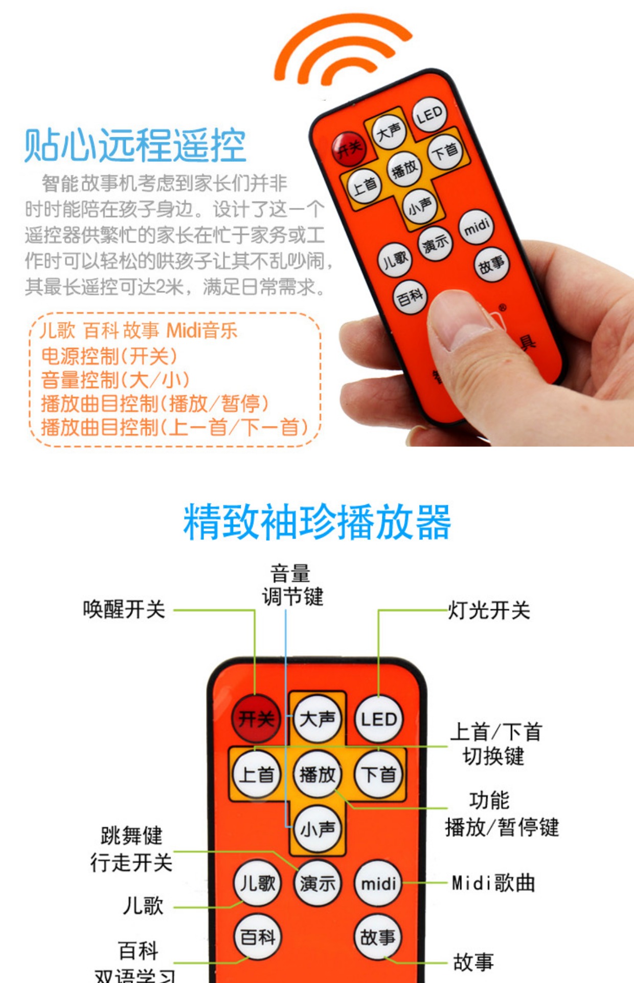 Xe kỹ thuật điều khiển từ xa kể chuyện điện Giáo dục sớm câu đố đa năng đa năng đồ chơi trẻ em đồ chơi gỗ cho bé