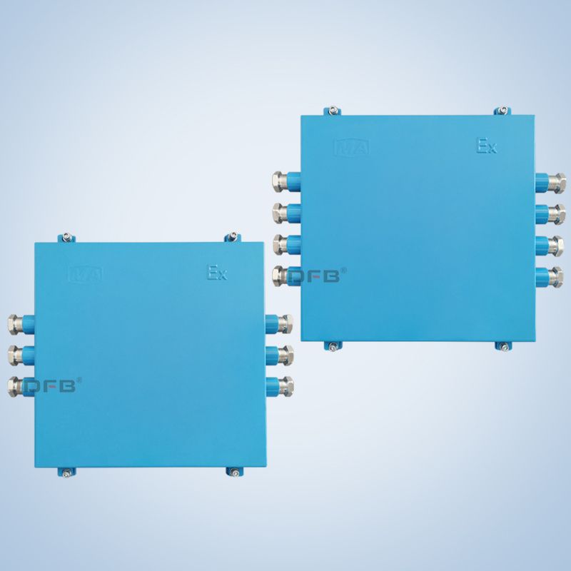 JHHG-8 mining optical cable disc fiber box FHG4 mining optical fiber junction box mining explosion-proof communication cable junction box