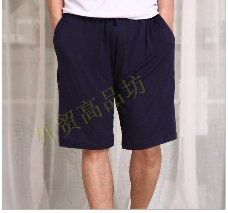 Men's Large Size Cotton Modal Casual Loose Home Sports Shorts Five Pants Home Pants