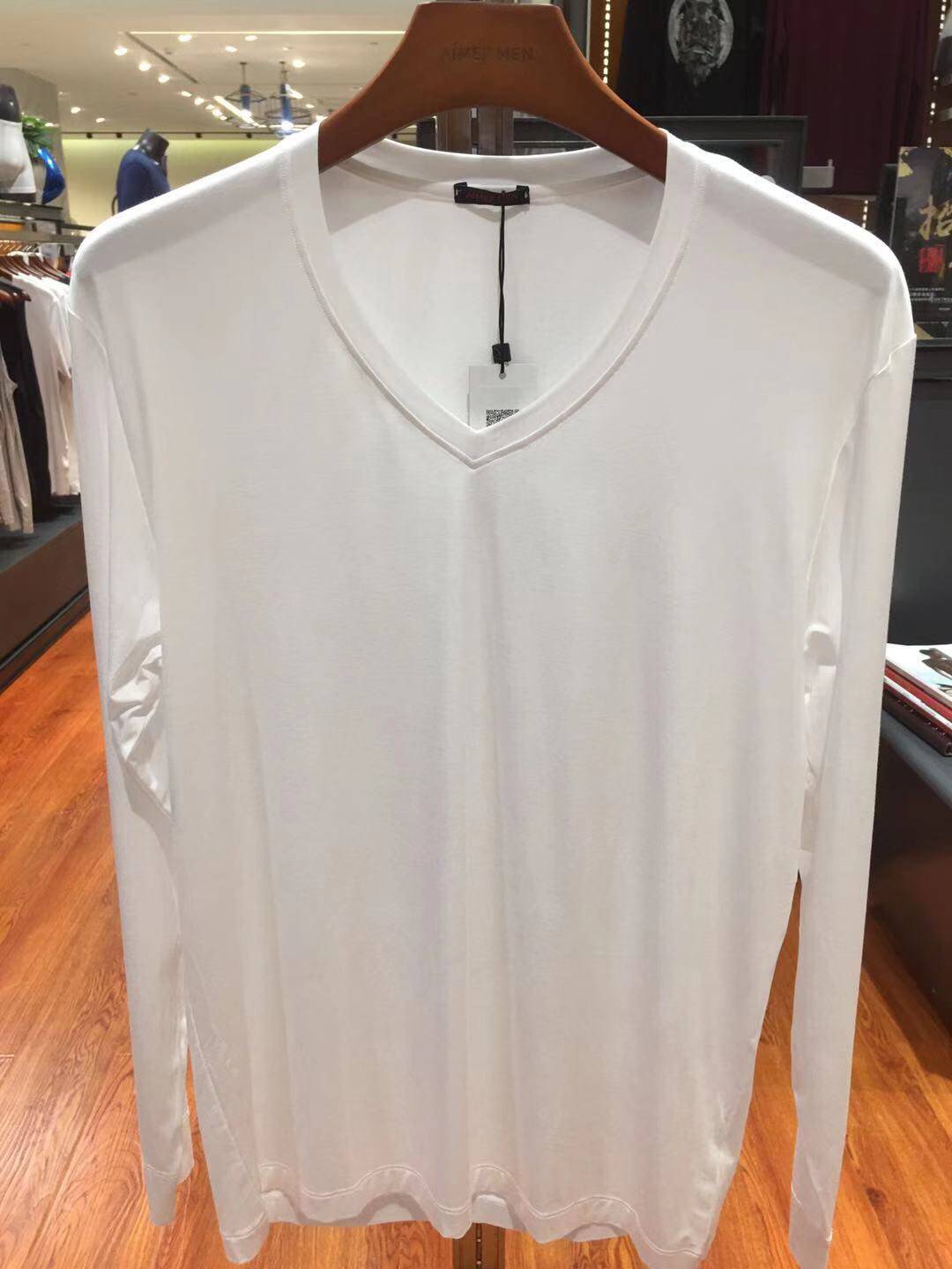 New Mr. AIMER plain color eternal V-neck book warm clothes NS72V21 matching trousers NS73V21