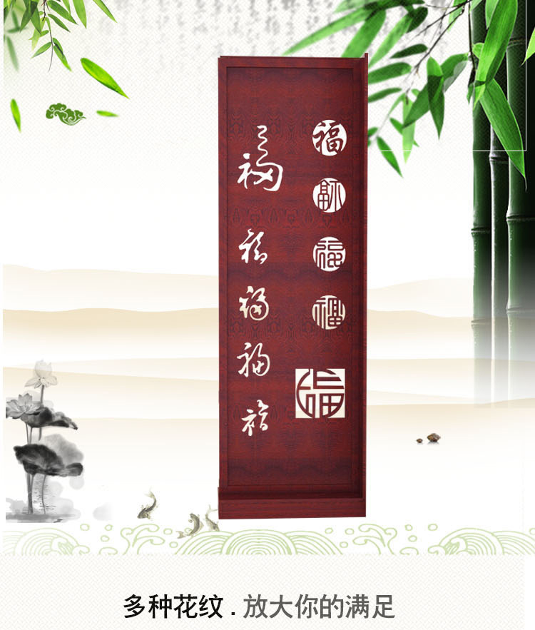 Phòng khách màn hình phân vùng trang trí đơn giản hiện đại màn hình gấp phòng ngủ hiên màn hình mới Trung Quốc hai mặt tủ màn hình di động - Màn hình / Cửa sổ mẫu bình phong đẹp