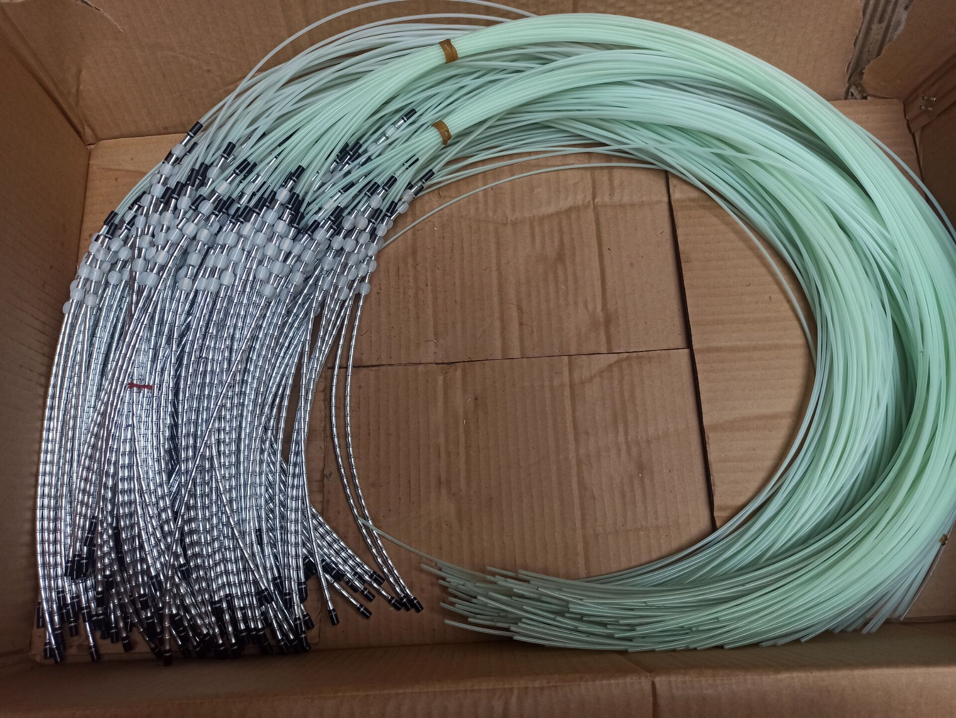 Bicycle bamboo line tube : Aluminum alloy brake aluminum alloy brake all - injected oil bone line