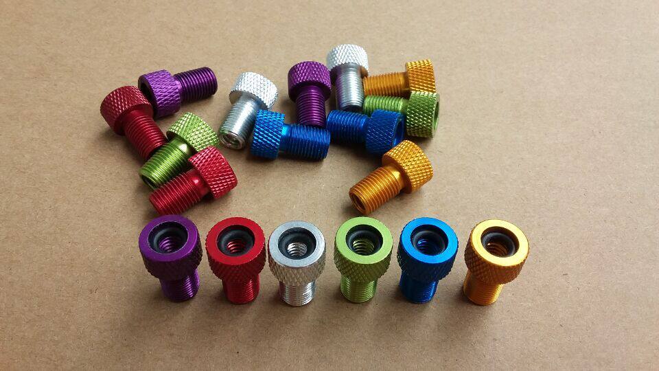 Bike Climbing Car Valve Nozzle Aluminium Alloy Method Transfer Megasmouth Converting Head Gas Nozzle Converter