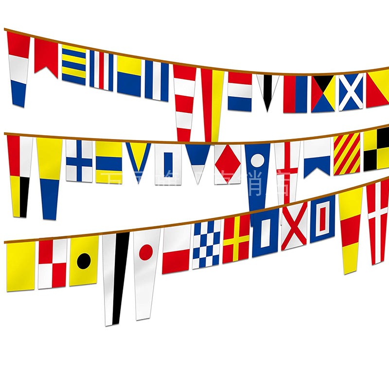 Nautical International Signal Flags Theme Party Decoration Bar Fishing Boat Alphanumeric Flags Full Communication Flags Nautical International Signal Flags Theme Party Decoration Bar Fishing Boat Alphanumeric Flags Full Communication Flags