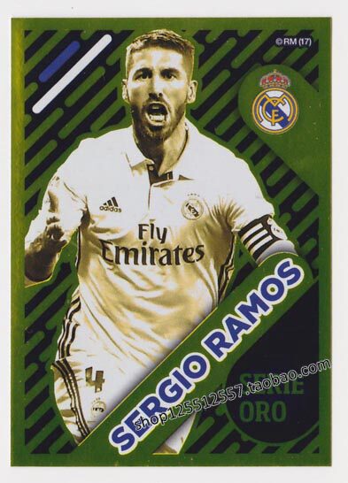 Panini Star Stickers Real Madrid Real Madrid Sergio Ramos Flash 59 #