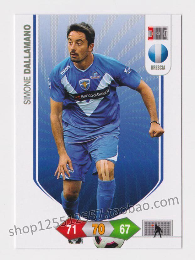 Panini Panini 2010-2011 Serie A star Carda Ramano Puka Brescia 32: -Taobao