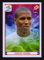 Panini 2012 European Cup stickers to the German edition of Ashley Young England #