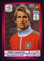 Panini 2012 European Cup sticker German version Fabio Coontrande Portugal #