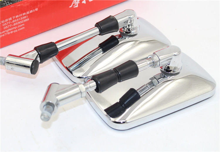 Chính hãng Storm Prince Reflector Earth Eagle King Prince Gương chiếu hậu 10 mm Xe phổ thông Phụ kiện xe máy gương elip xe máy