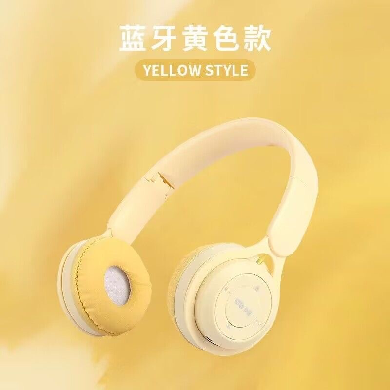 Bluetooth Headset Yellow Cosplay Bee Earphones Universal Wireless Cos Private Headset for Mobile Phones