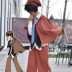 Wenhao chó hoang vũ trang cơ quan thám tử vũ trang COS siêu kém Edogawa quần áo cosplay hỗn loạn với một bộ tóc giả đầy đủ - Cosplay