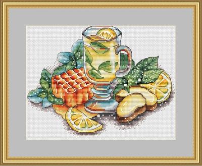 Cầu vồng thêu Quảng trường chính hãng DMC cross stitch từ phù hợp với miếng trà gừng - Bộ dụng cụ thêu tranh thêu hoa sen