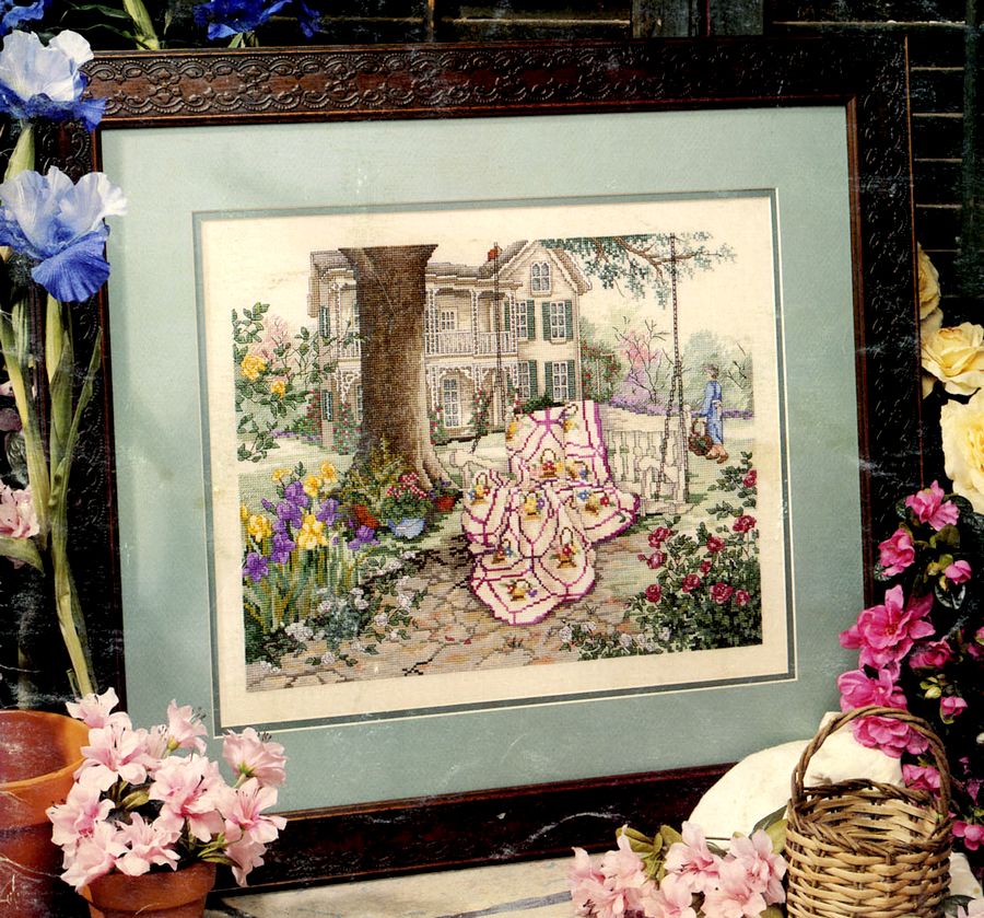 Cầu vồng thêu Quảng trường chính hãng DMC cross stitch từ mảnh phù hợp với PV 45 làn gió mùa hè - Bộ dụng cụ thêu tranh thêu phật