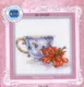 Cầu vồng thêu Quảng trường chính hãng DMC cross stitch từ phù hợp với những mảnh chén trà và hoa RTO - Bộ dụng cụ thêu tranh thêu chữ nhẫn