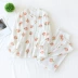Quần áo giam giữ cho phụ nữ mang thai, quần áo cho con bú, quần áo cho con bú mở dọc, thời trang sau sinh hai mảnh cho con bú dịch vụ tại nhà - Giải trí mặc / Mum mặc Giải trí mặc / Mum mặc