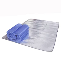 Lễ hội âm nhạc Mat Moisture Pad Cắm trại Mat Siêu ngoài trời Đệm gấp Cỏ Mat Dã ngoại Mat Sàn ngủ Mat - Thảm chống ẩm / Mat / Gối khăn trải picnic