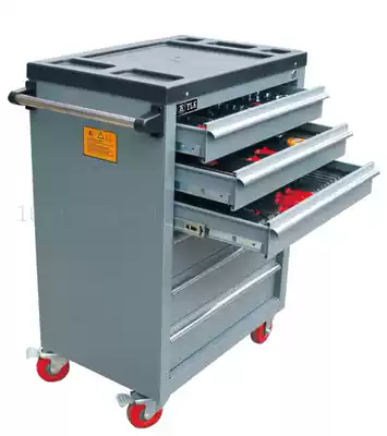 Factory direct sales Telika mobile tool car with tools 318 pieces cart tool lining 58606 template auto repair