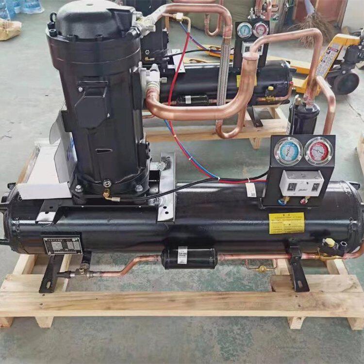 大明比型保鲜库用活塞压缩机 冷库操作便捷半封闭涡旋箱式机组(图11)