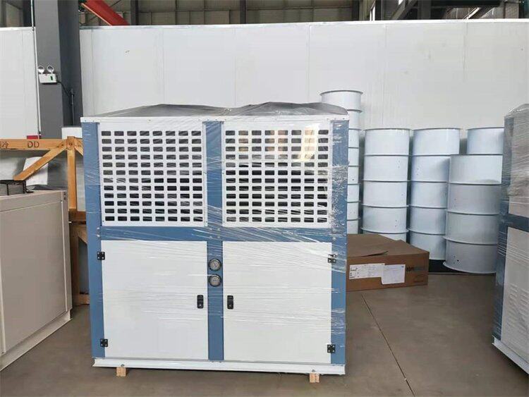 大明比型保鲜库用活塞压缩机 冷库操作便捷半封闭涡旋箱式机组(图6)