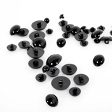 Черная ткань с грибочками-гвоздиками, игрушка, детская кукла, «сделай сам», детская одежда