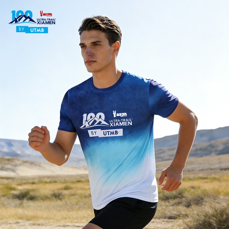 War Horse Xiamen Trail Race by Utmb Limited Edition Quick-Drying Short-Sleeve Sports T-Shirt Breathable Quick-Drying Sweat-Wicking Running War Horse Xiamen Trail Race by Utmb Limited Edition Quick-Drying Short-Sleeve Sports T-Shirt Breathable Quick-Drying Sweat-Wicking Running